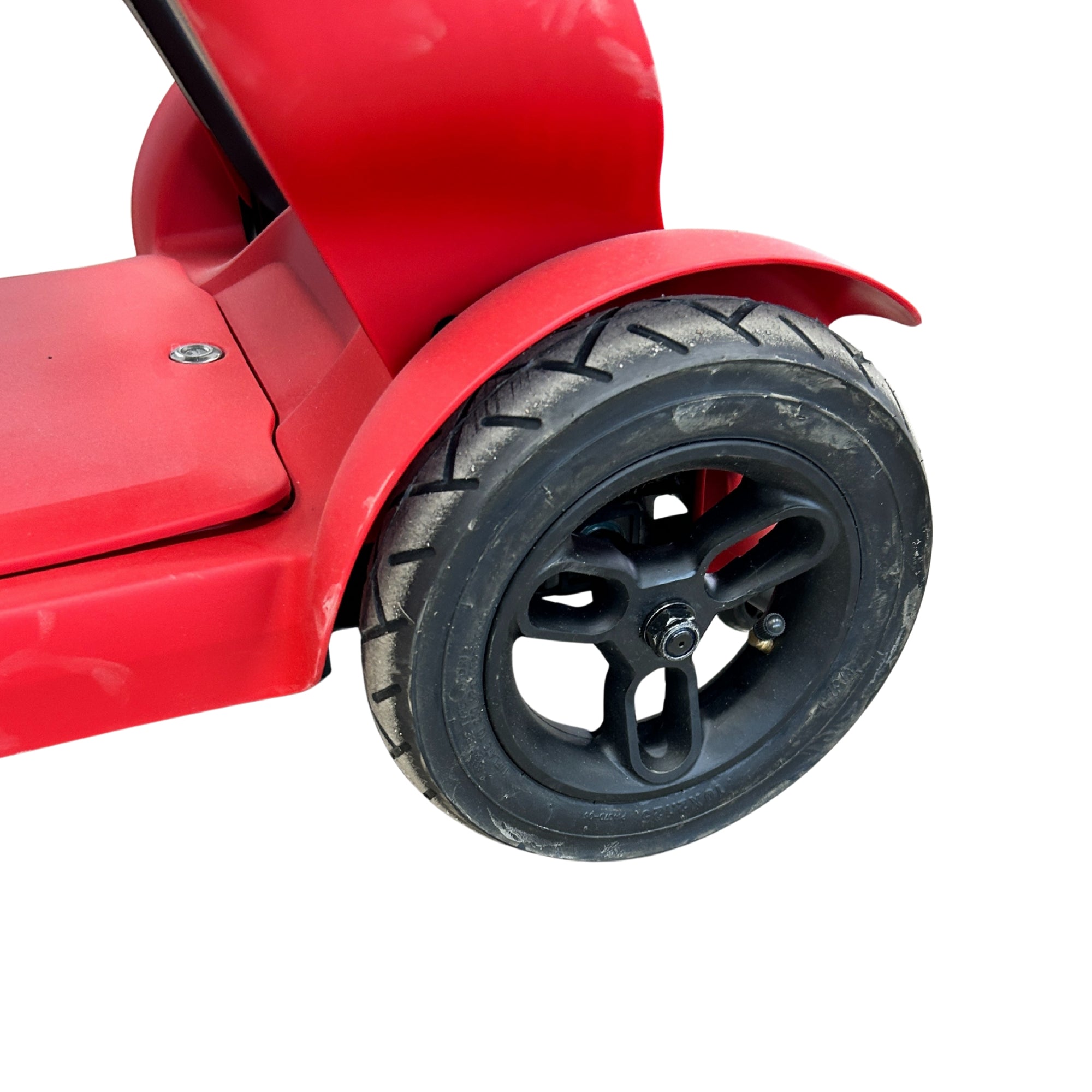 EZee Life Compact Red 4-Wheel Mobility Scooter | Foldable 40 km Range Electric Scooter Canada