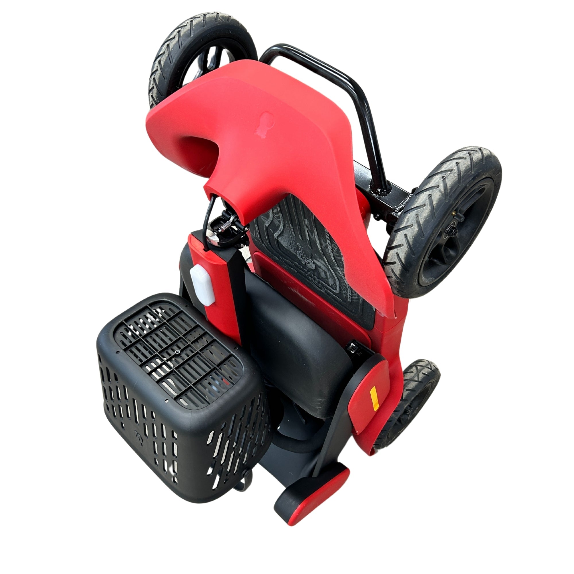 EZee Life Compact Red 4-Wheel Mobility Scooter | Foldable 40 km Range Electric Scooter Canada