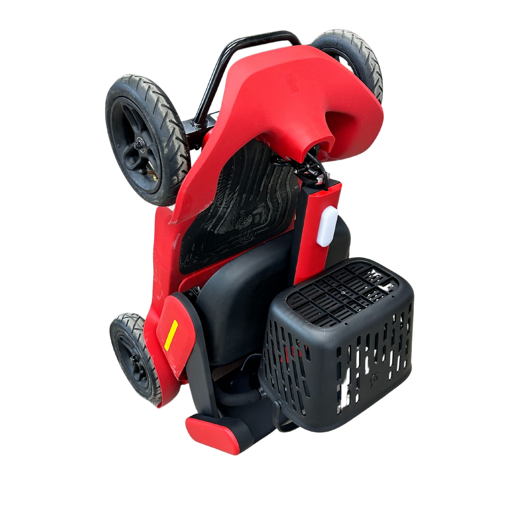 EZee Life Compact Red 4-Wheel Mobility Scooter | Foldable 40 km Range Electric Scooter Canada