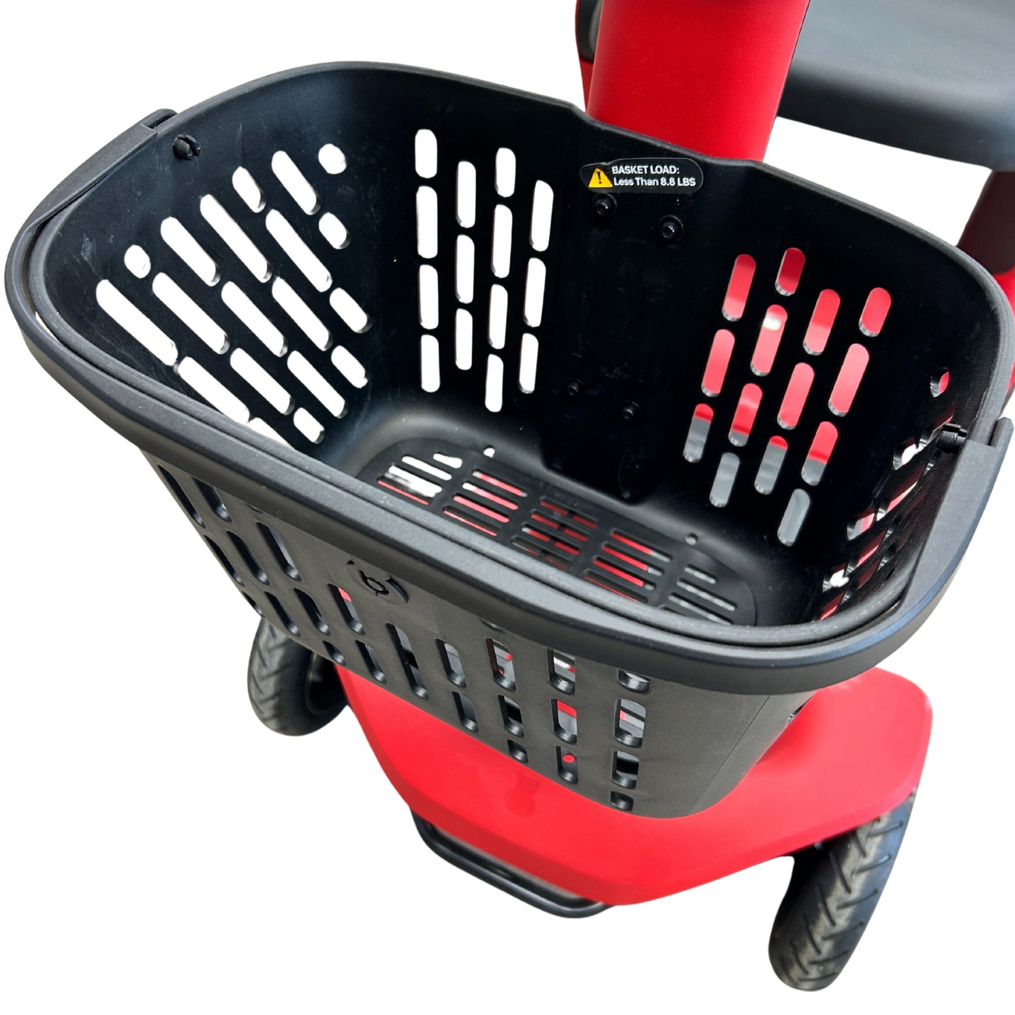 EZee Life Compact Red 4-Wheel Mobility Scooter | Foldable 40 km Range Electric Scooter Canada