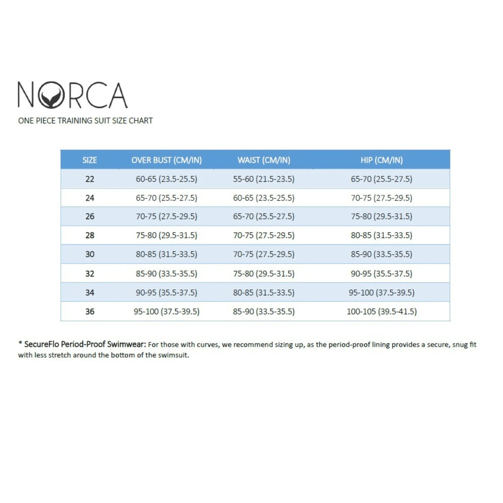 Palm Open Back Performance Training Swimsuit by Norca