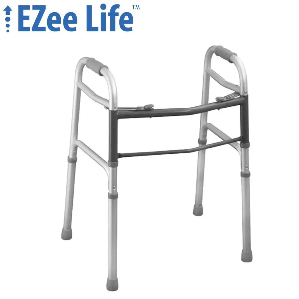 EZee Life CH1084 Junior 2-Button Folding Walker | Lightweight Walker Canada