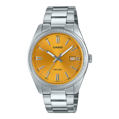 CASIO Vintage Jaune Acier Inoxydable | MTP1302D-9AVT