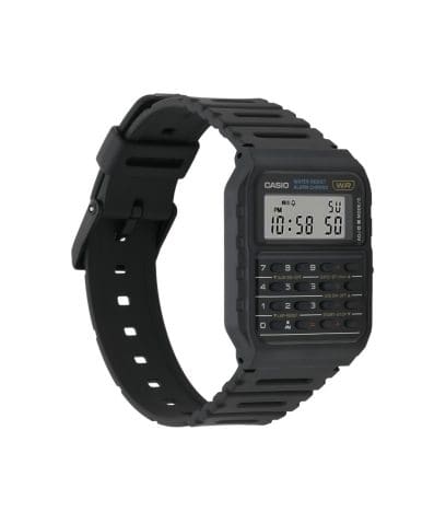 CASIO Twincept Databank Numérique Résine Noir | CA53W-1
