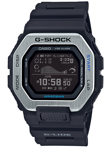 Montre numérique G-SHOCK G-LIDE pour homme noire | GBX100-1