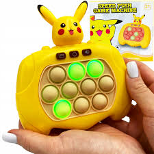 Machine de jeu de casse-tête Pikachu Push Pop Fidget