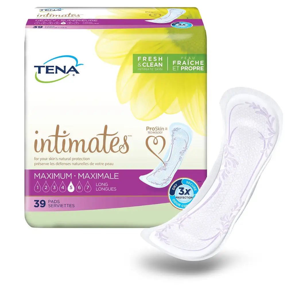 TENA Sensitive Care Maximum Extra Coverage Long Pads