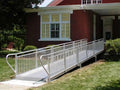 Woolwich A-Com 16 ft Modular Wheelchair Ramp | 5 ft 4 in Landing Canada